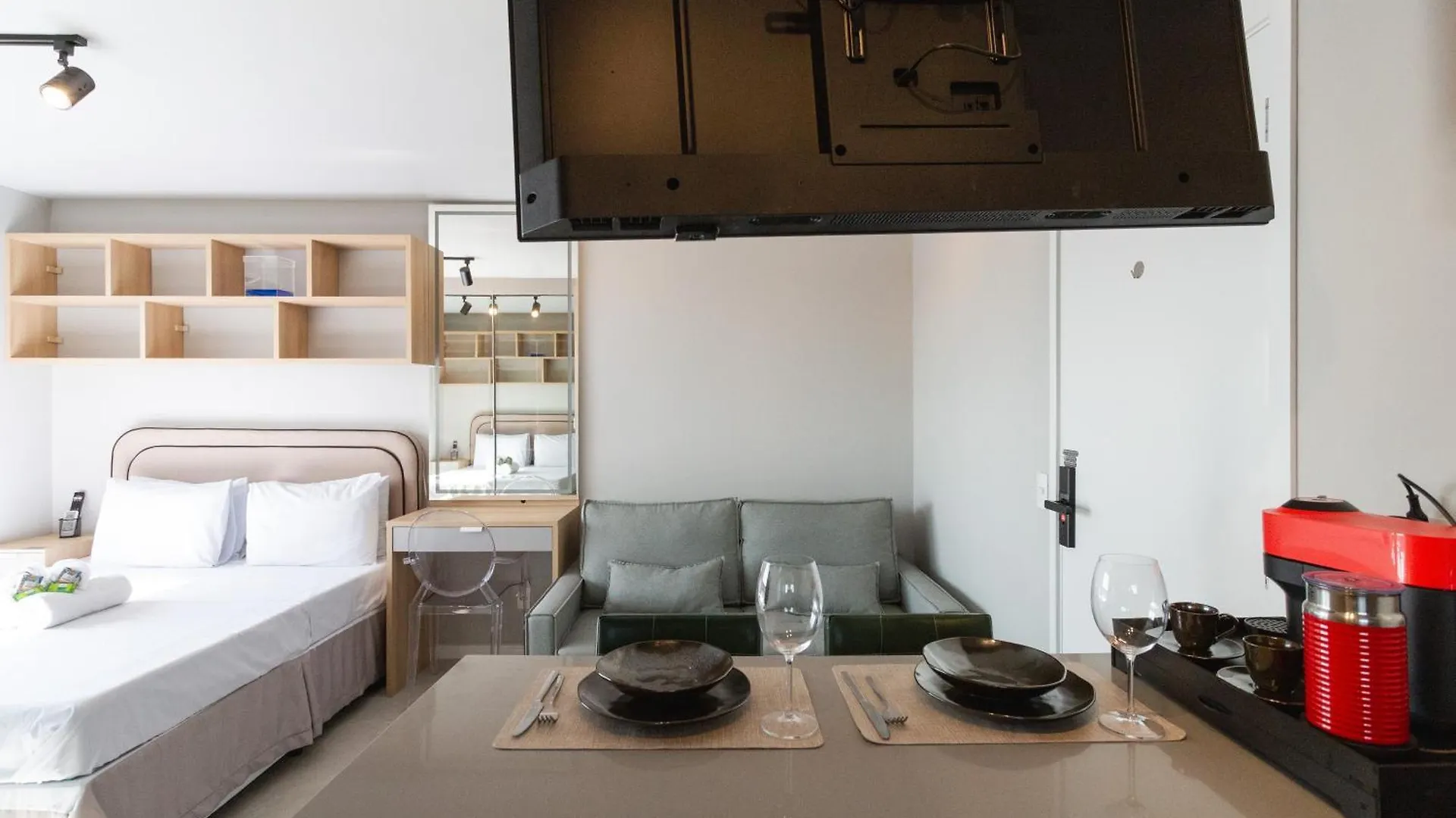 Residencial Pacoba - Studios Por Temporada San Paolo Appartamento